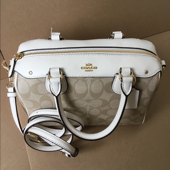🌹Coach Mini Bennett Satchel In Signature NWT. - Picture 2 of 8